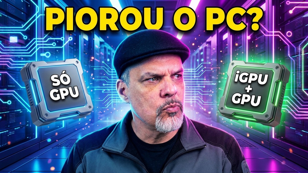 Dá para usar vídeo integrado e placa de vídeo ao mesmo tempo?