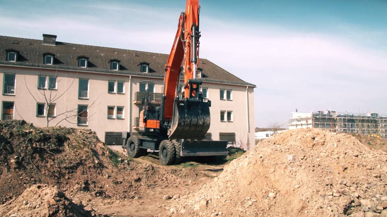 Doosan DX190W-5 Mid-Range Wheeled Excavator | Doosan Equipment europe