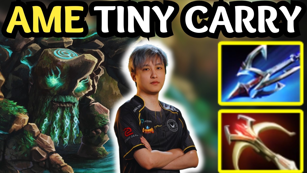 🔥 AME Tiny Carry &mdash; INSTANT COMBO ONE SHOT 🔥 Dota 2 Gameplay