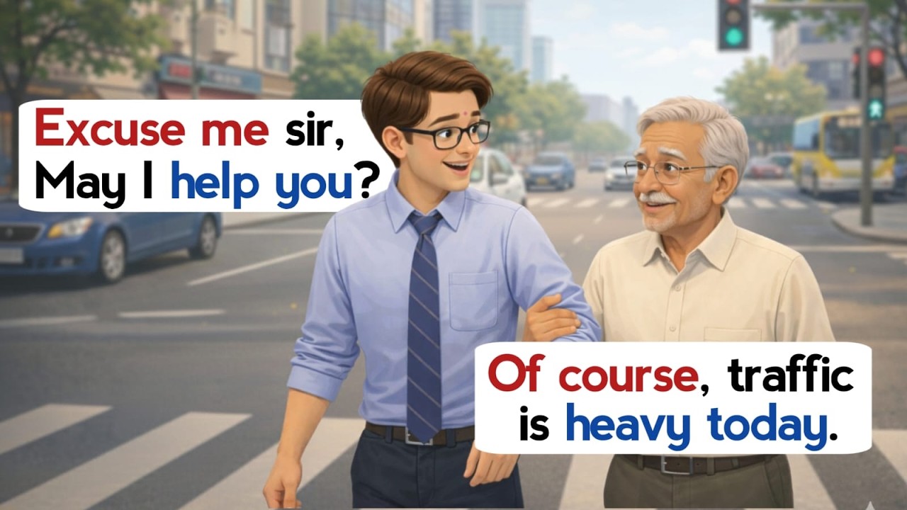 Daily English Conversation and Speaking Practice | Slow English A1 & A2 Levels