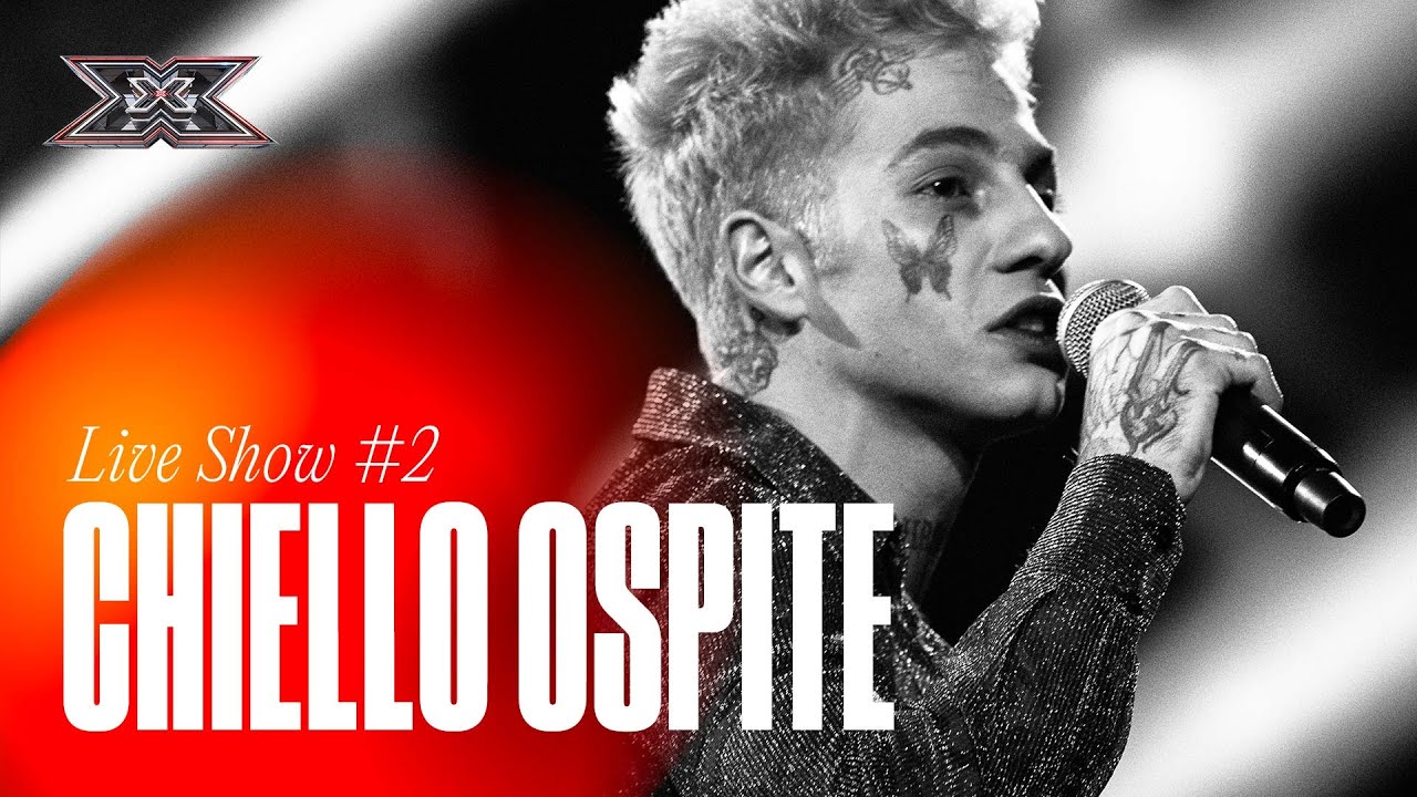 CHIELLO ospite del secondo Live di X FACTOR 2021