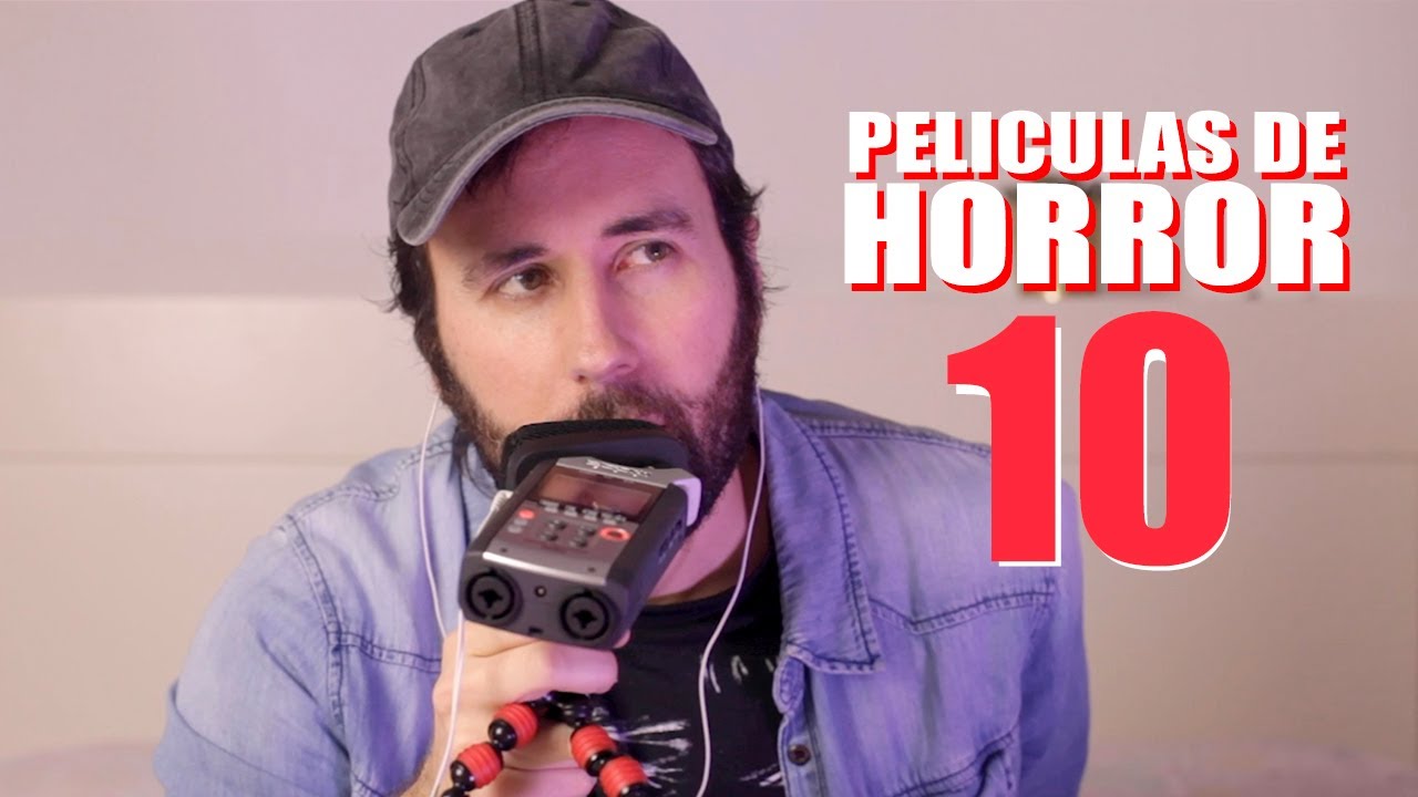 ASMR Español 🎬 10 Mejores PELÍCULAS de HORROR