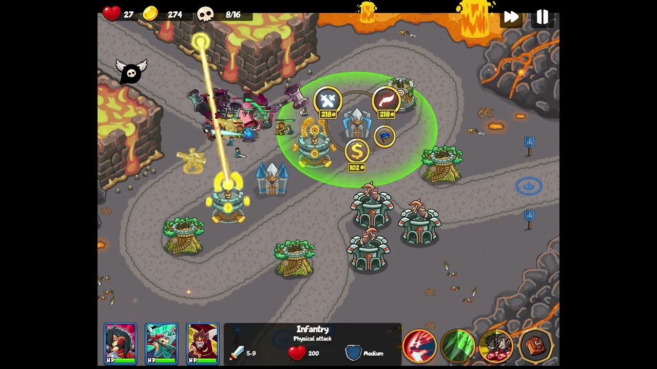 Epic Empire: Tower Defense Level Elite 5 hard