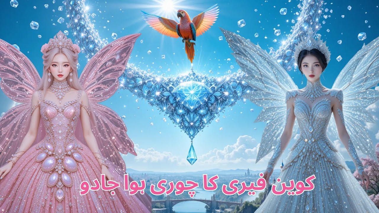 Queen Fairy's Magic was stolen | کوین فیری کا جادو ہوا چوری🪄🦜🪷 | Fairies Stories 🦋