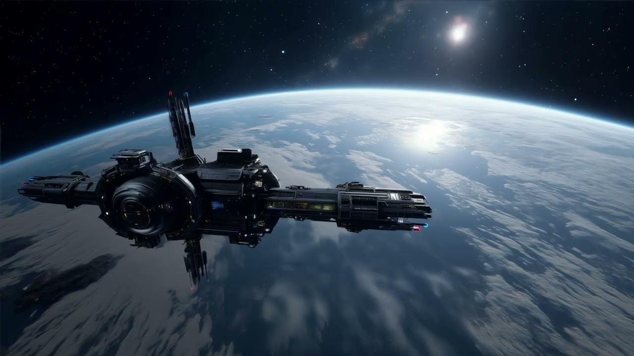 UNSC Jump Gate | Sci-Fi Radio Chatter Ambiance for Sleep, Study, Relaxation