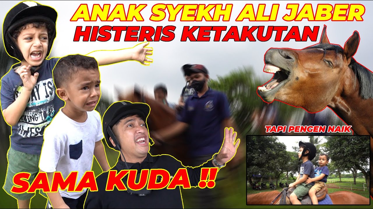 PERTAMA KALI !! AJAK ANAK SYEKH ALI JABER BERKUDA