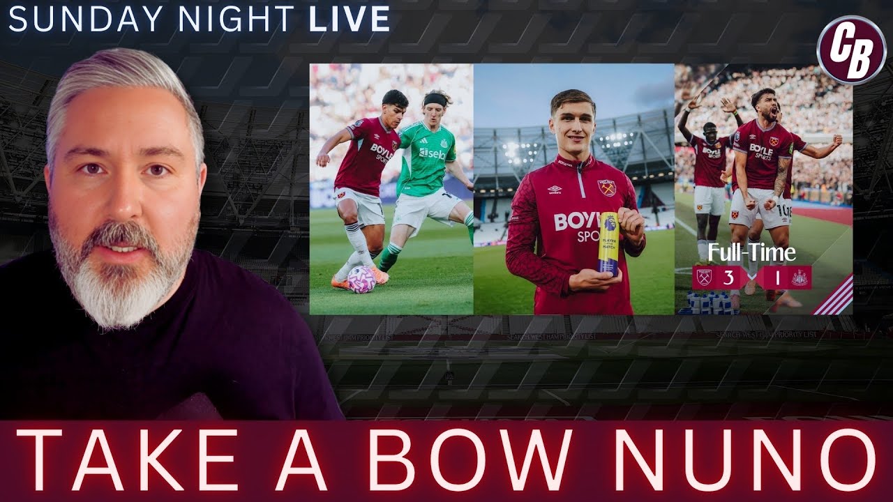 Sunday Night Live | Вест Хэм 3 - 1 Ньюкасл | Реакция на матч