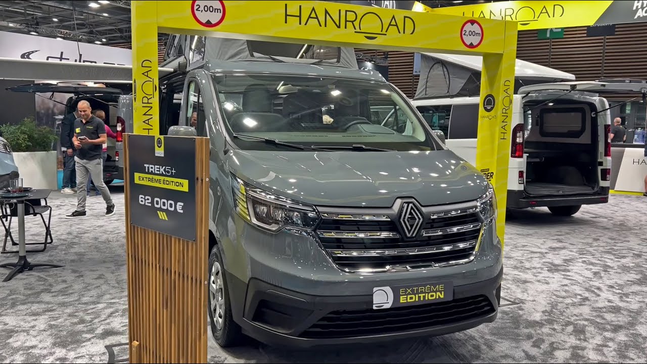 New Hanroad TREK5+ Extrême Edition Built on Renault Trafic Van FACELIFT 2024