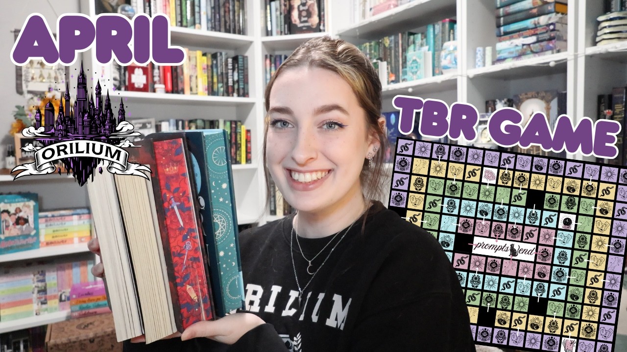 a magical april tbr game 💫 orillium readathon | prompts end ep. 2