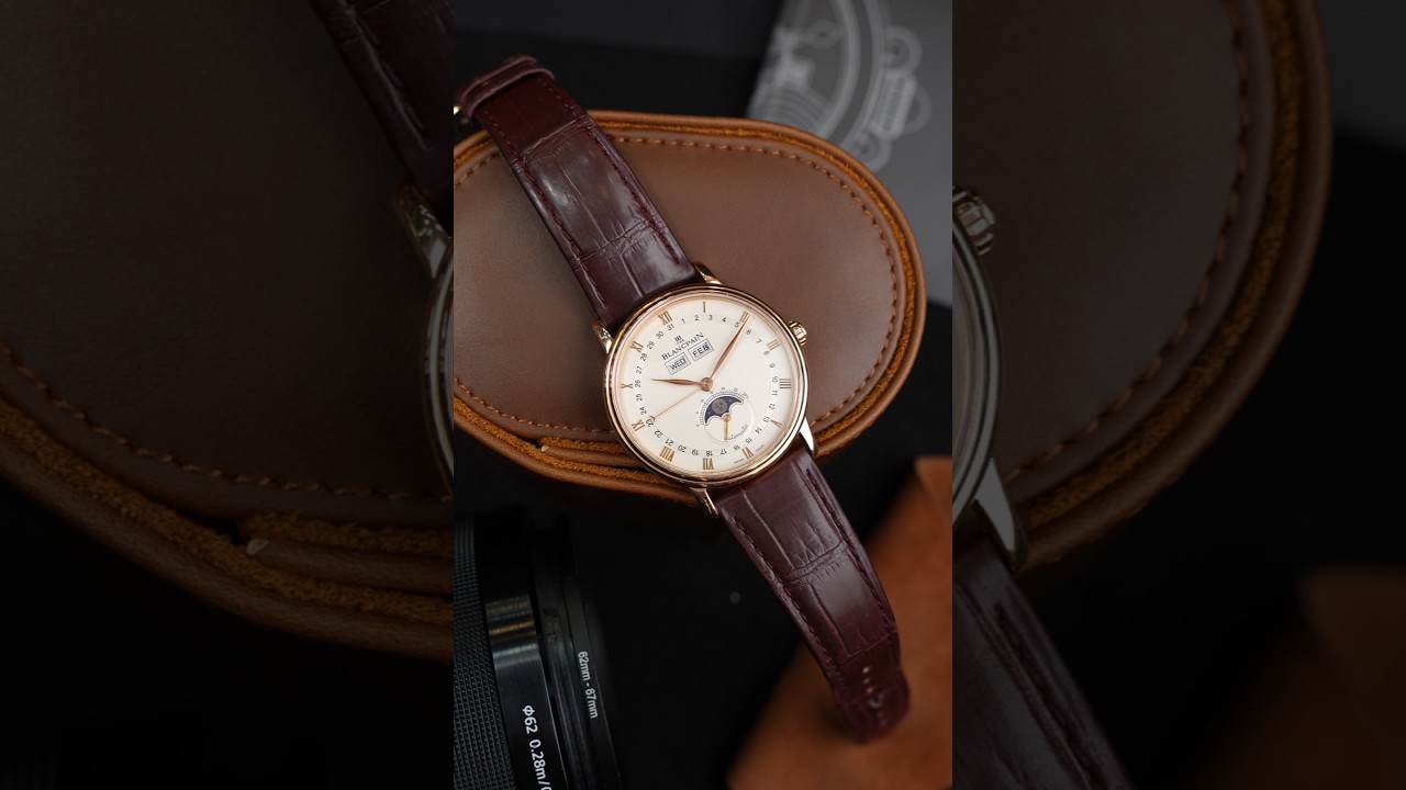 Blancpain Villeret Complete Calendar 18K Rose Gold – Tuyệt tác lịch trăng giá 209 triệu