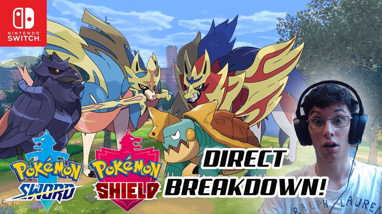OPEN WORLD POKEMON?!?!? - Pokemon Sword and Shield Direct Breakdown!