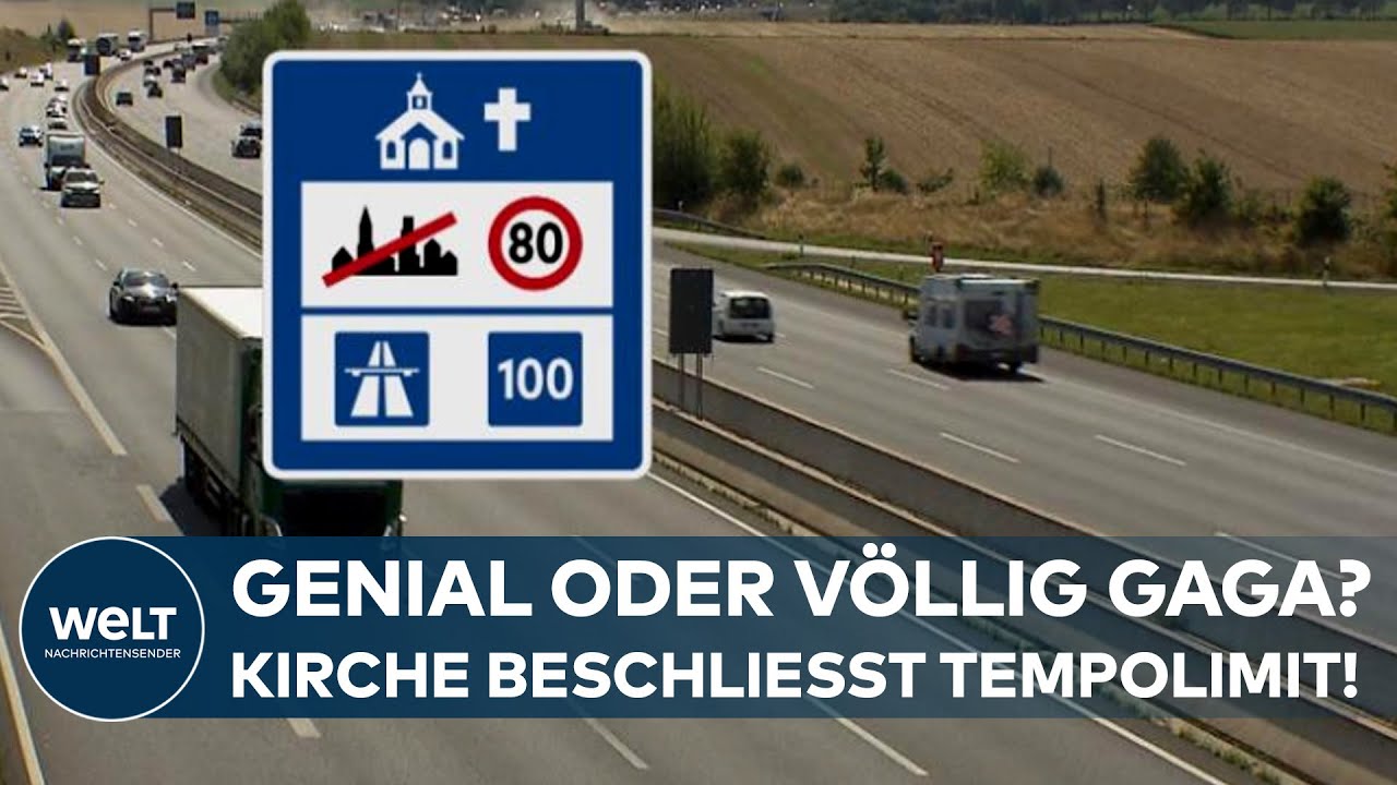 GENIAL ODER VÖLLIG GAGA? Kirche beschließt Tempolimit für Kirchenvertreter bei Dienstfahrten