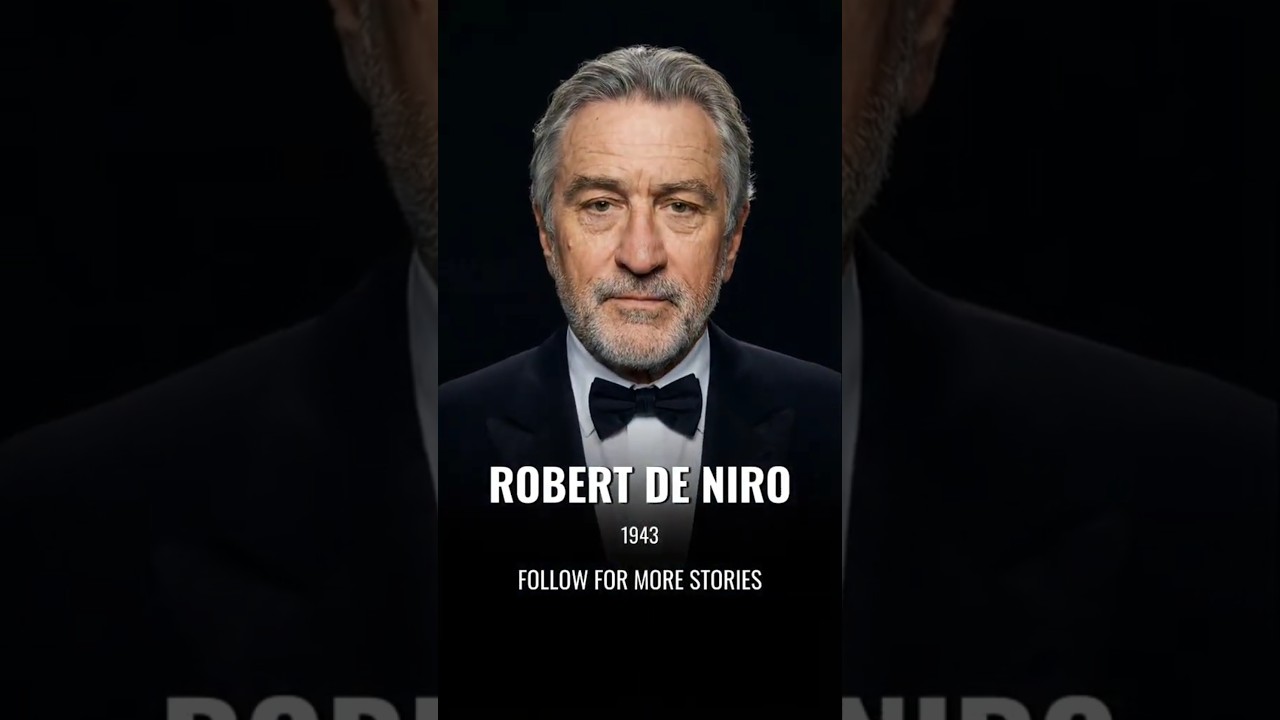 Robert De Niro: A life in time #shorts