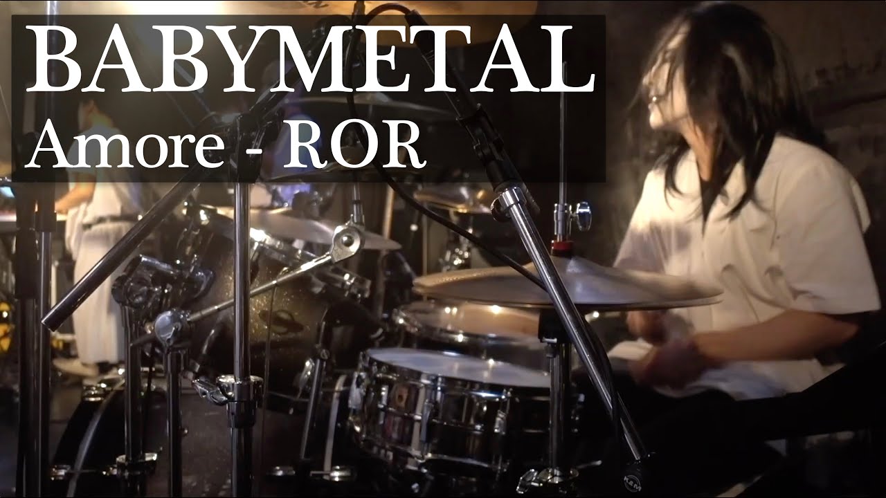samraichan - BABYMETAL -  'Amore' & 'Road of Resistance' (Drum View)