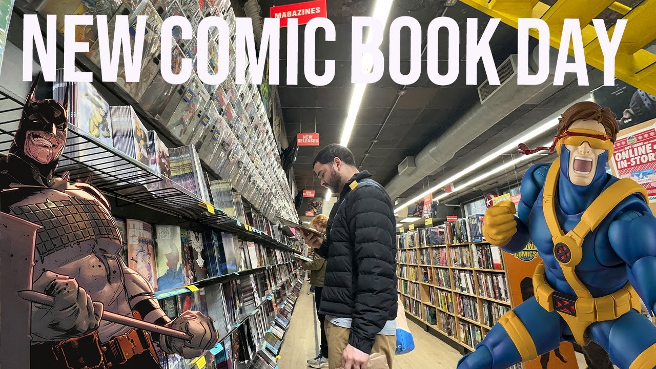 new comic book day + toy/manga hunting in NYC