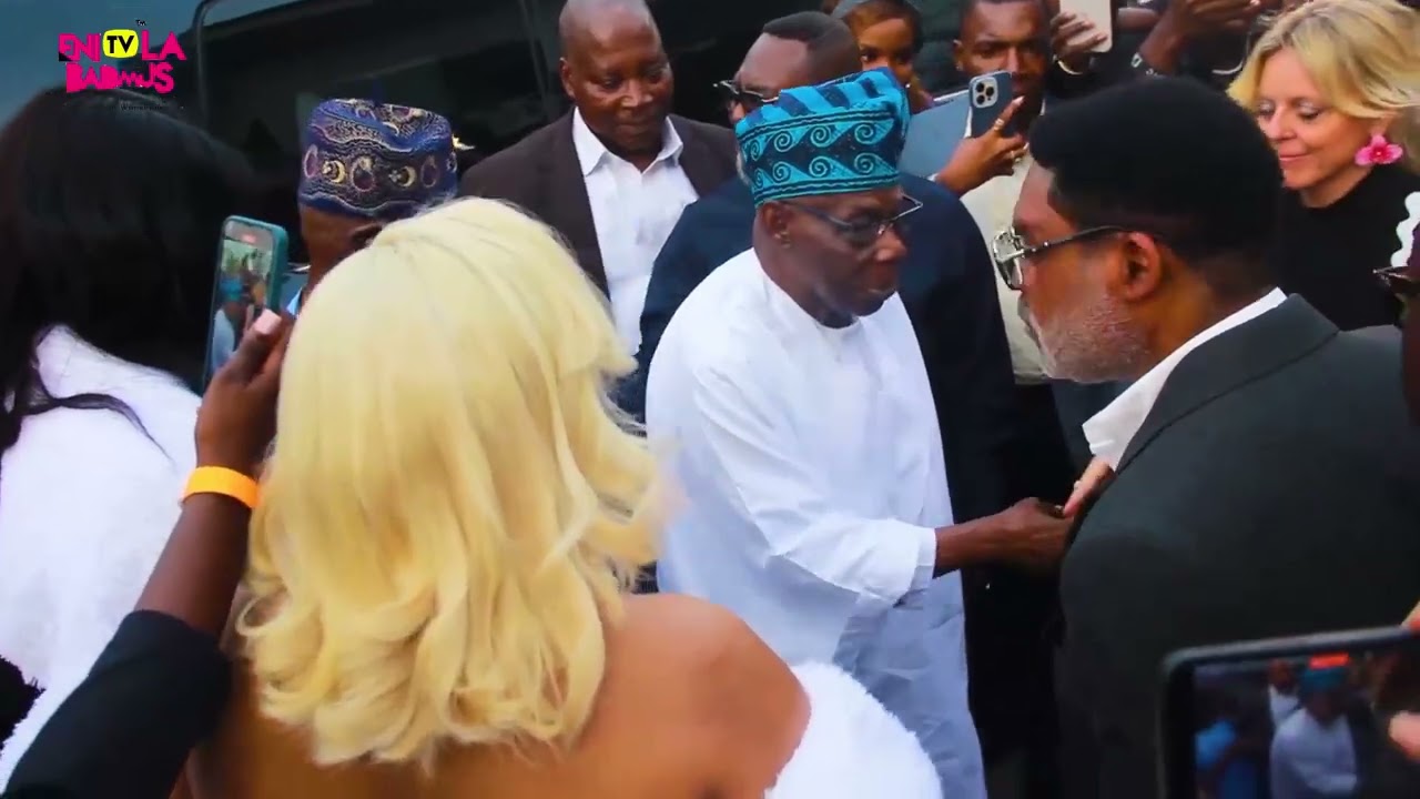EX PRECEDENT OF NIGERIA, OLUSEGUN OBASANJO AT THE MOVIE PREMIER OF MOTHER LOVE 