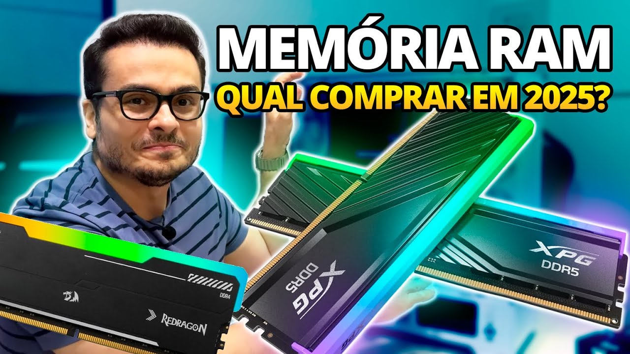 SAIBA EXATAMENTE QUAL MEMÓRIA RAM COMPRAR - INTEL - AMD RYZEN AM4 E AM5 - AS MELHORES OPÇÕES EM 2025