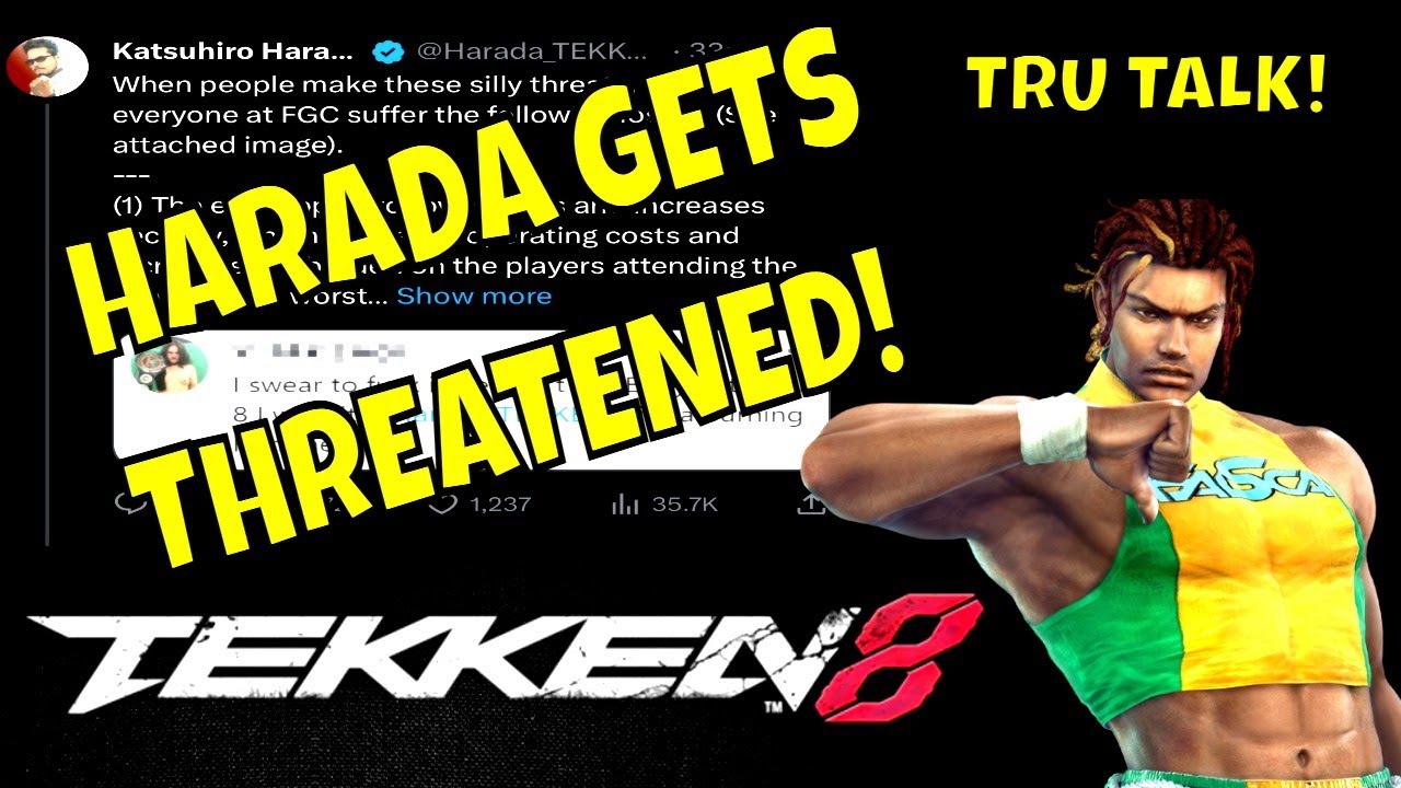 HARADA GETS THREATENED! (Tekken 8 Rant)