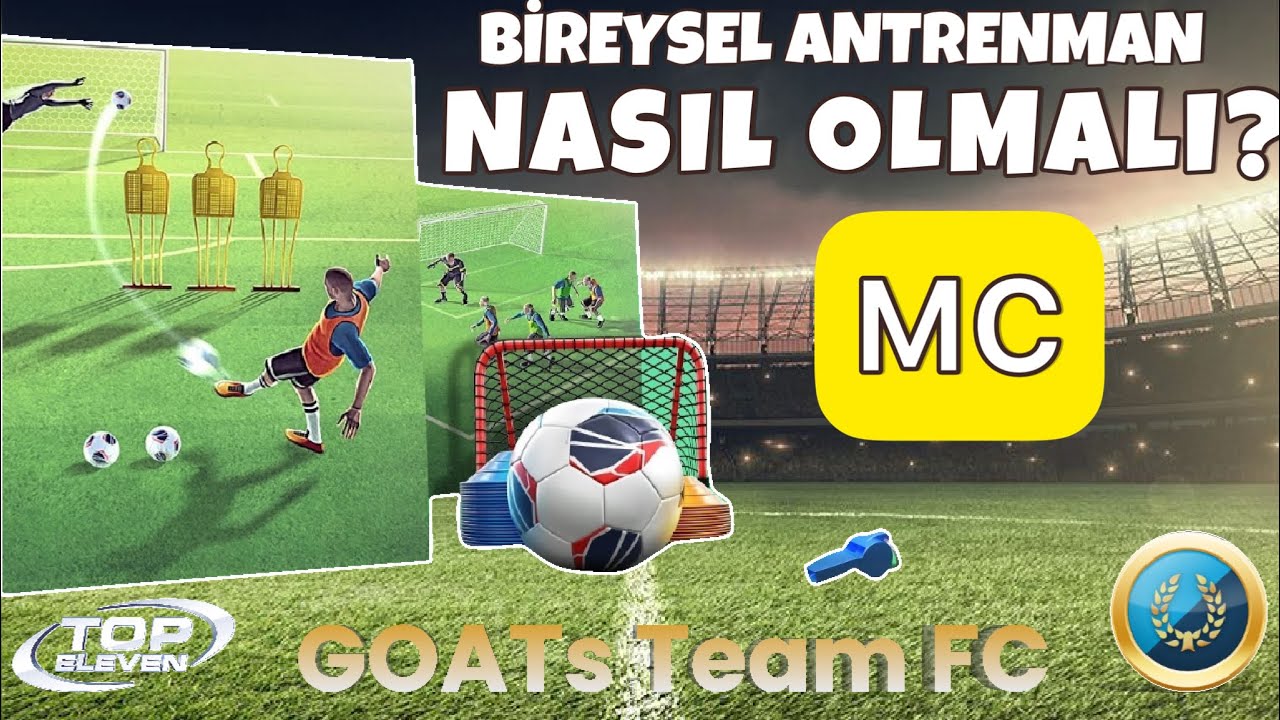 MC ORTA SAHA ANTRENMANI ⚽️ Top Eleven | GOATs Team FC 🐐