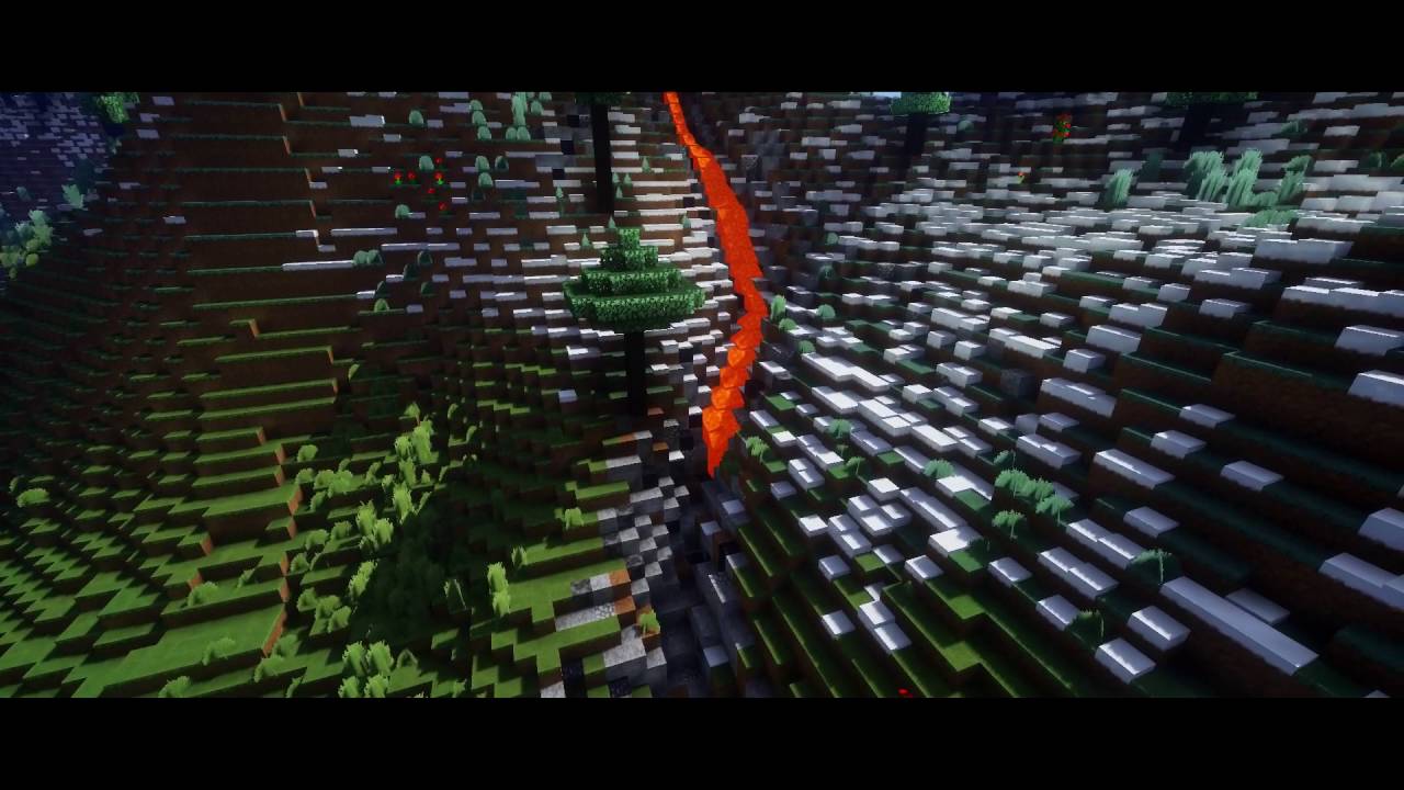 A Minecraft short cinematic (Lava Flow)