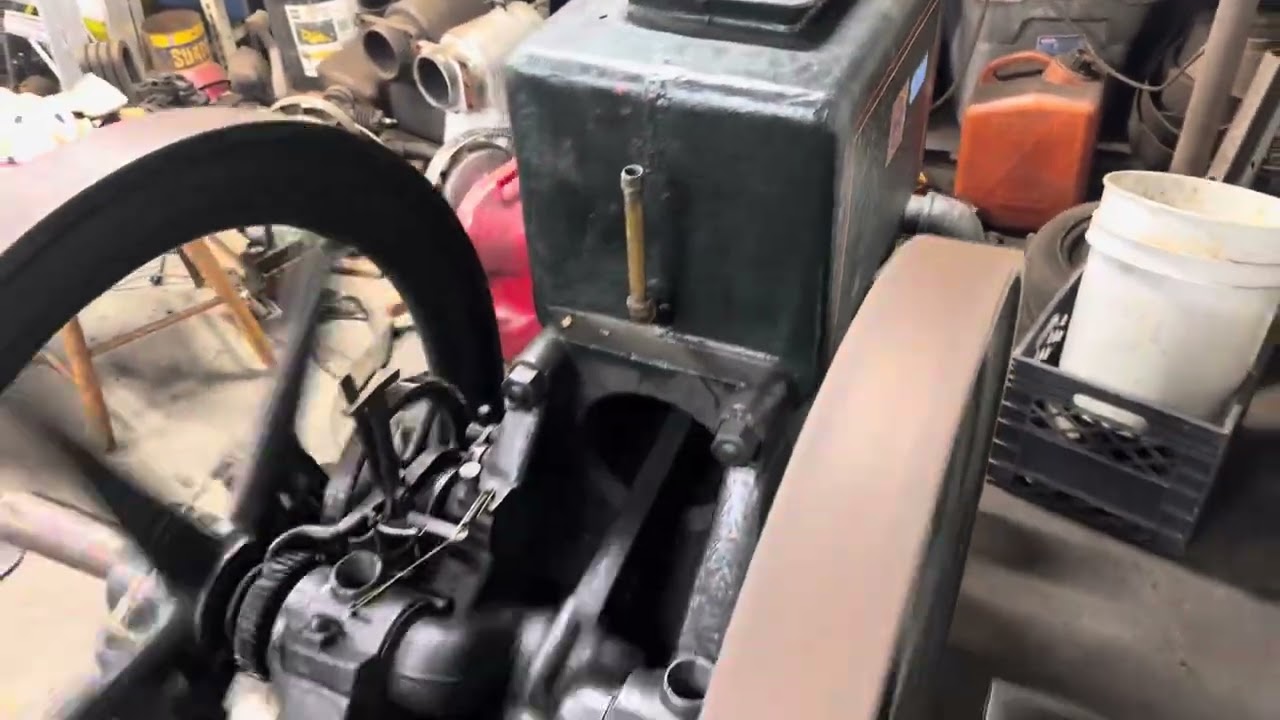 10 hp Stover hit miss gas engine