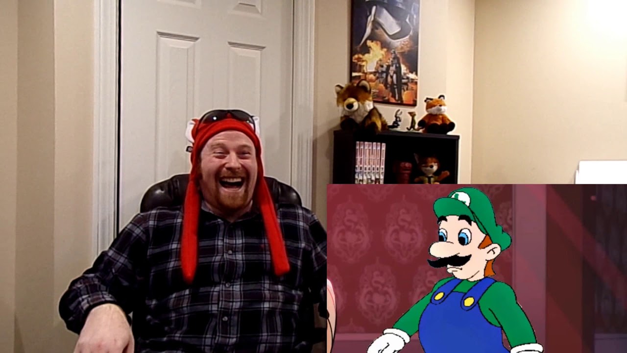 JeanOtaku91 Reacts: ''Youtube Poop Luigi's Hazbin Hotel Mario'' By Depressed Luigi 92