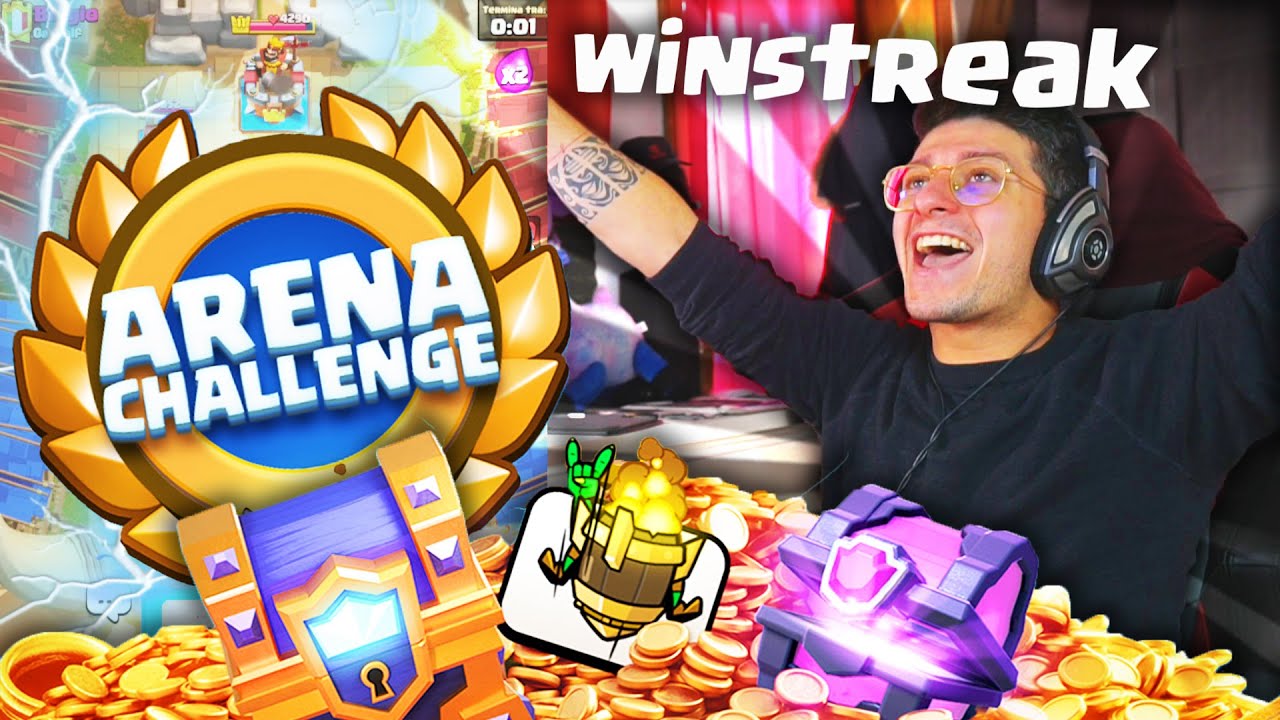 SCALATA DELLE ARENE SU CLASH ROYALE !! PRIMO EPISODIO COL BOTTO