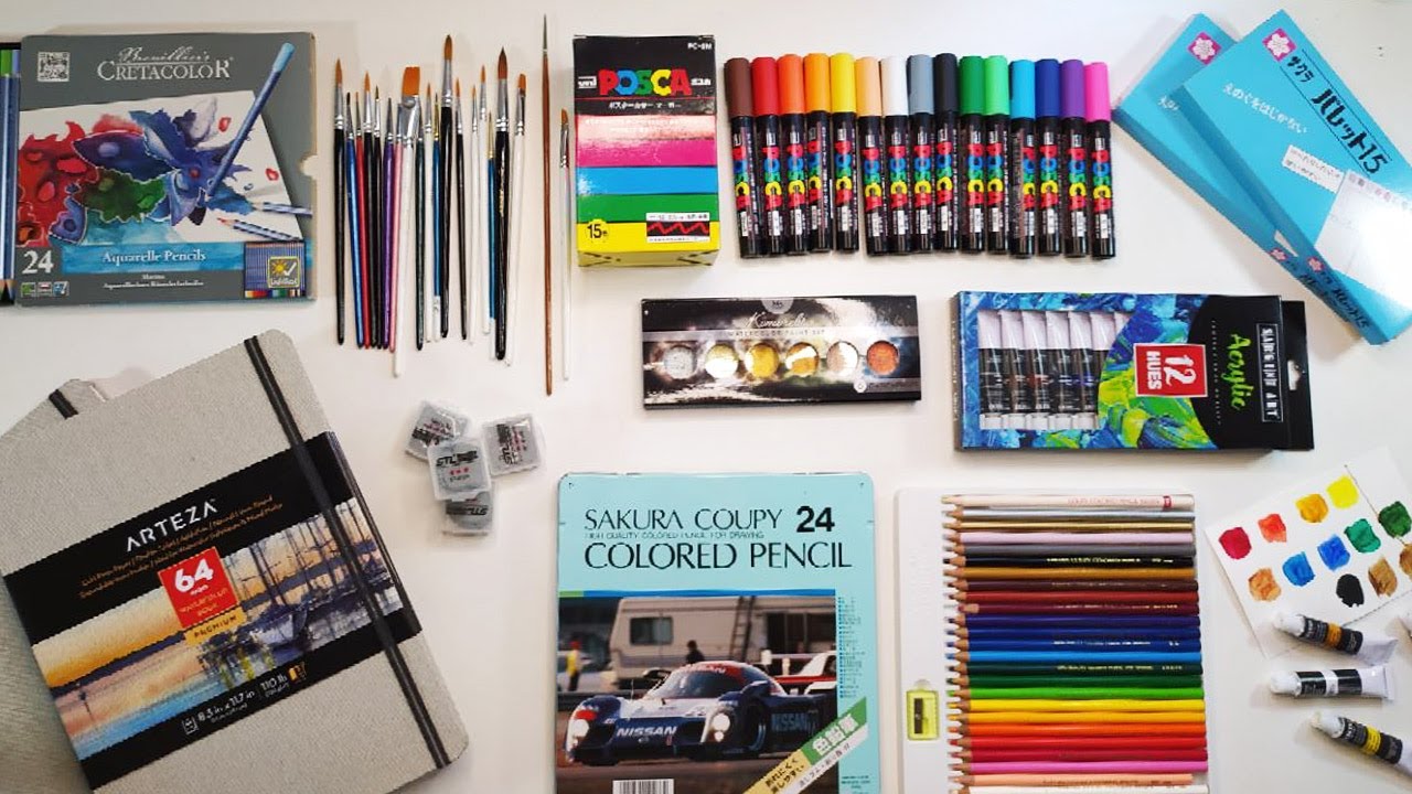 UNBOXING | HAUL MATERIAL DE ARTE 🎨 Posca | Arteza | Sakura Pencil