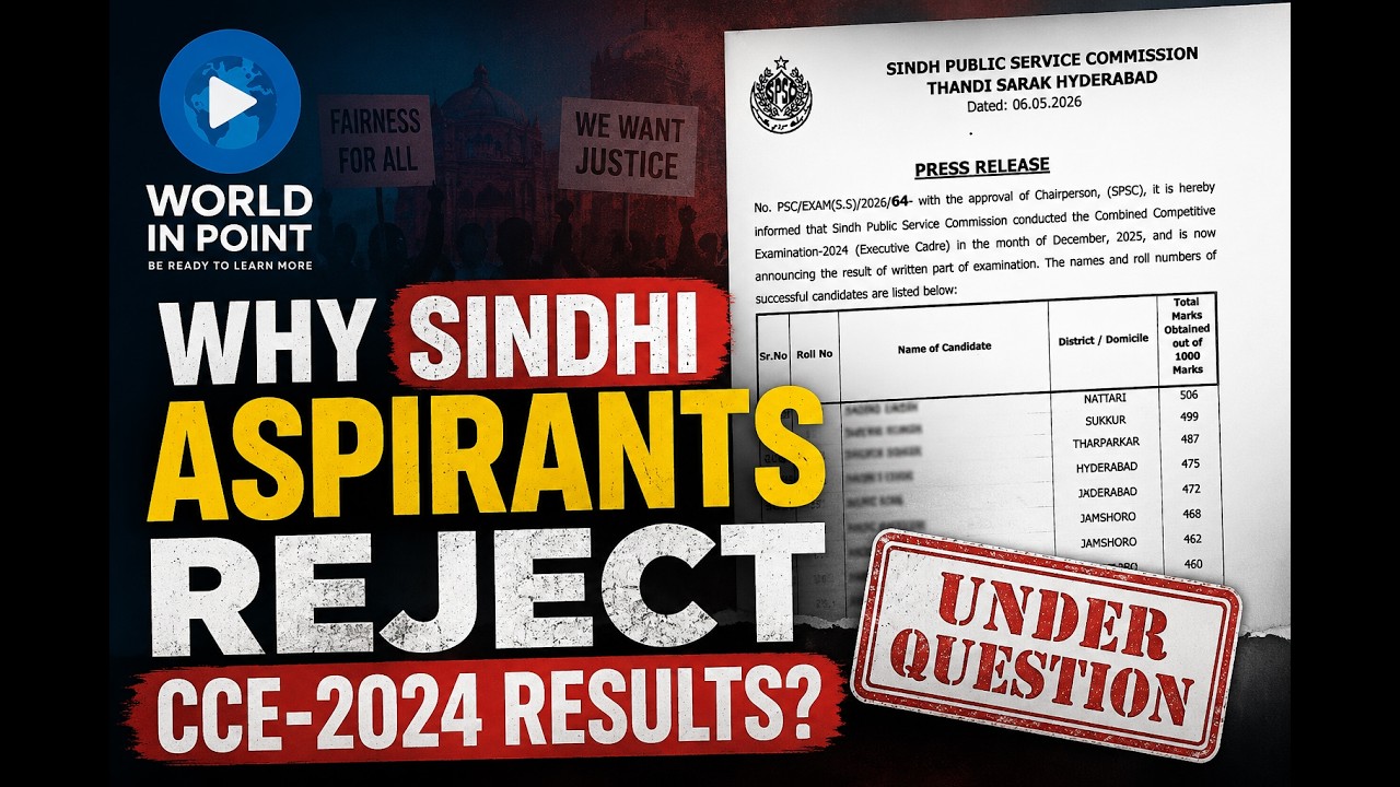 Why Sindhi Aspirants Reject CCE-2024 Result? #css #pms #cce2024 #spsc