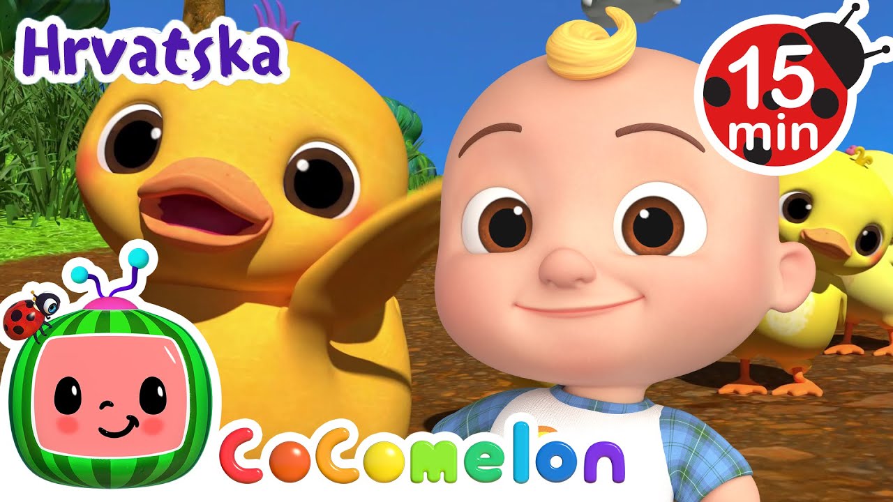 Pjesma o JJ-u i njegovim patkama | CoComelon Hrvatska | Crtaći filmovi i dječje pjesme na hrvatskom