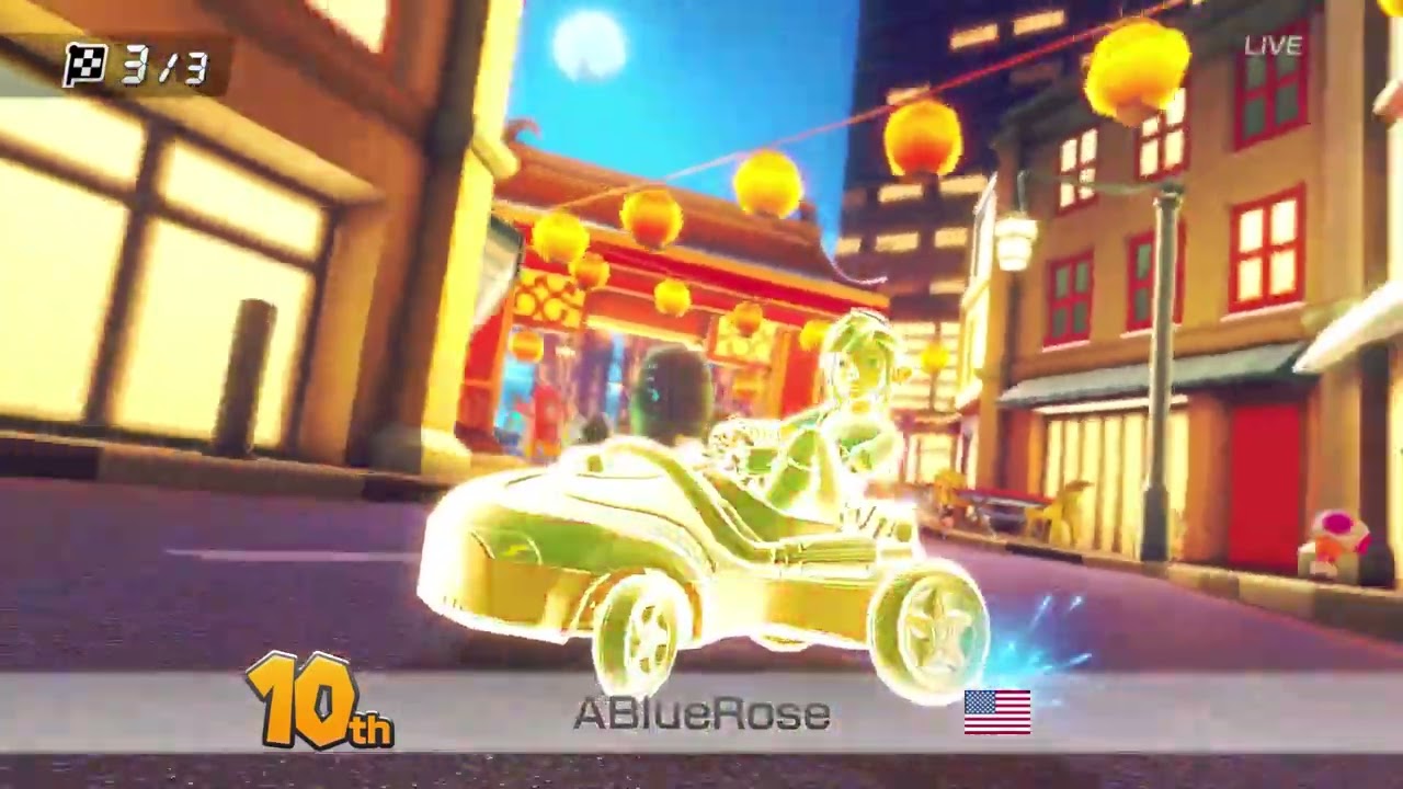 Mario Karting in January 2026 with ABlueRose!