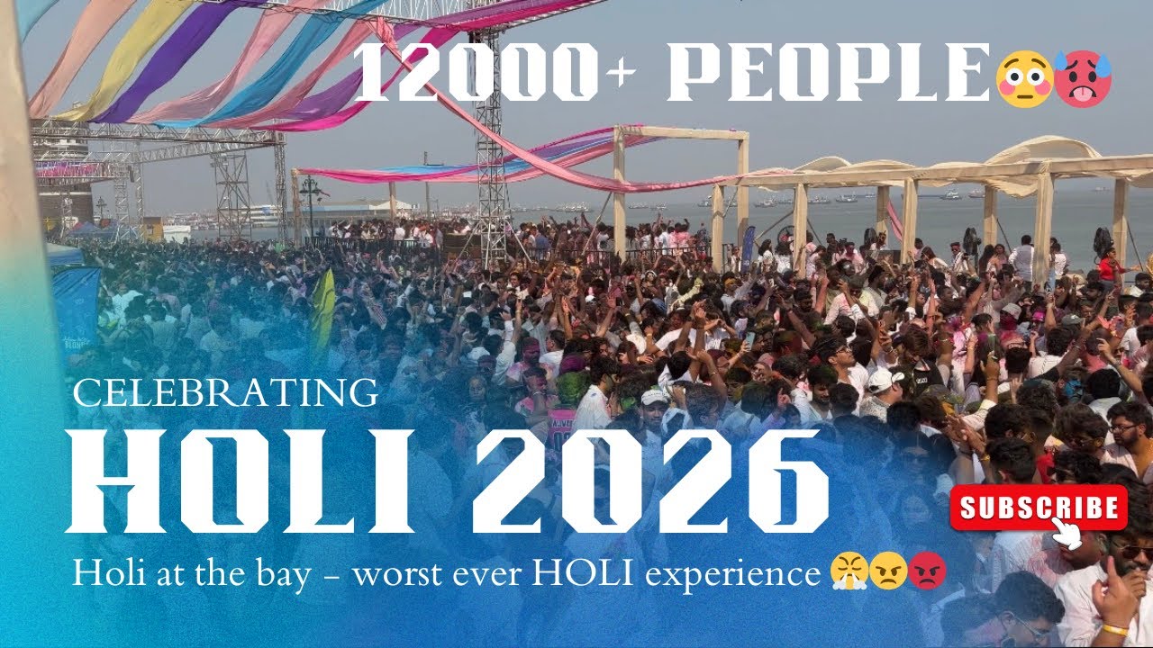 Worst Holi experience, itna kharab DJ kaun bajata hai…😡