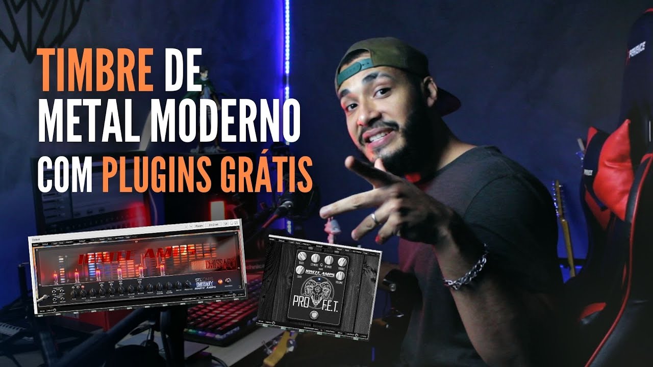 TIMBRE de metal moderno com PLUGIN GRÁTIS
