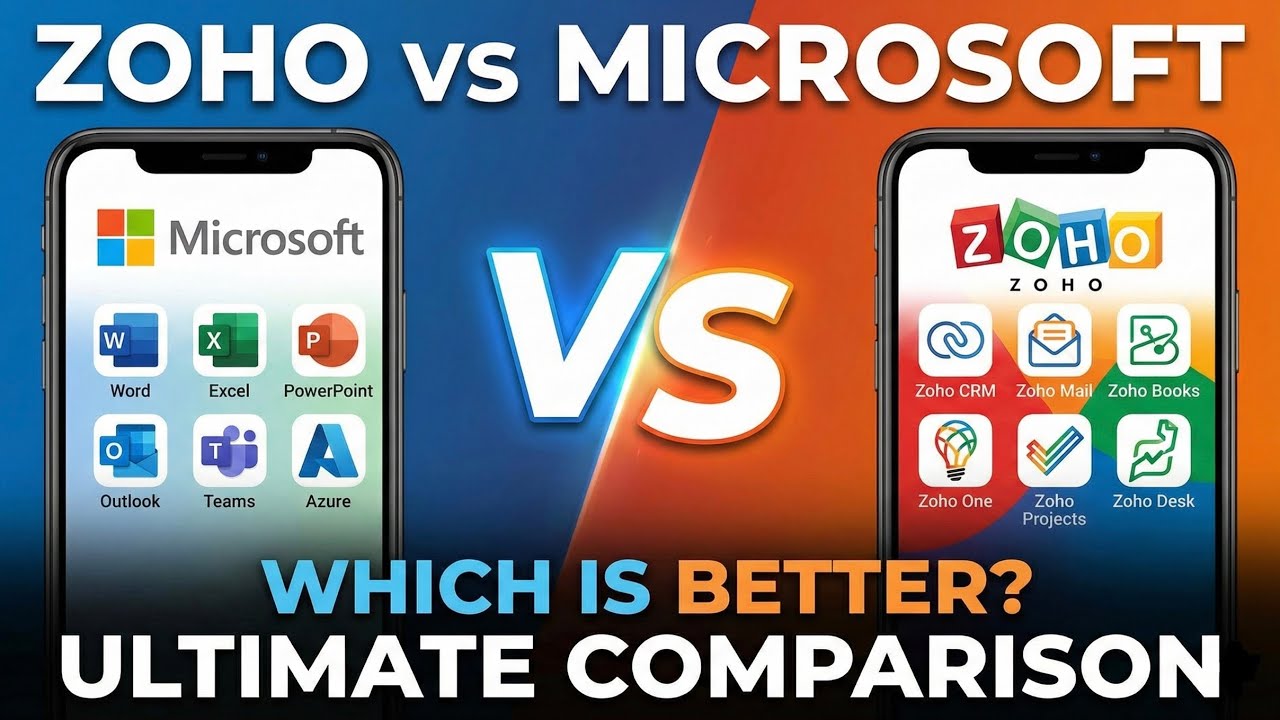 Zoho vs Microsoft Detailed Review Hindi | 1 Video Me Complete Truth