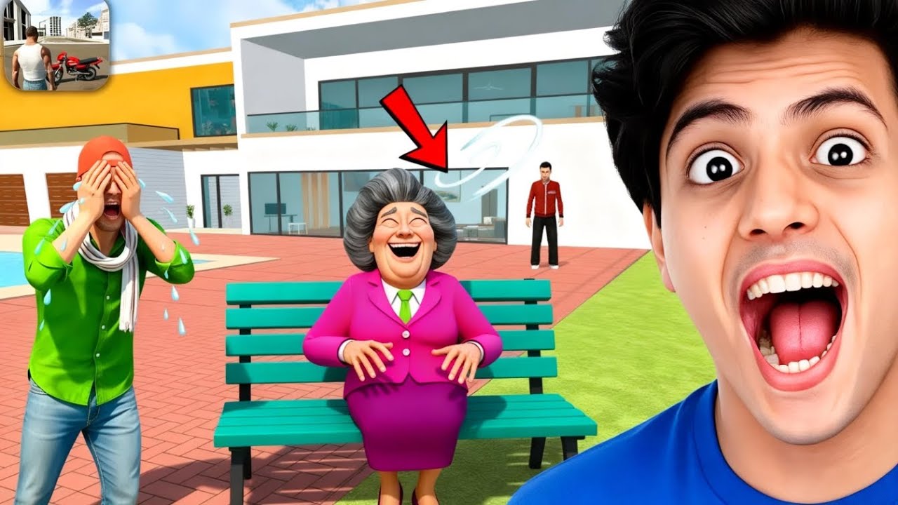 Yeh Kya Tha?! Franklin Met SCARY TEACHER 😱 | Indian Theft Auto