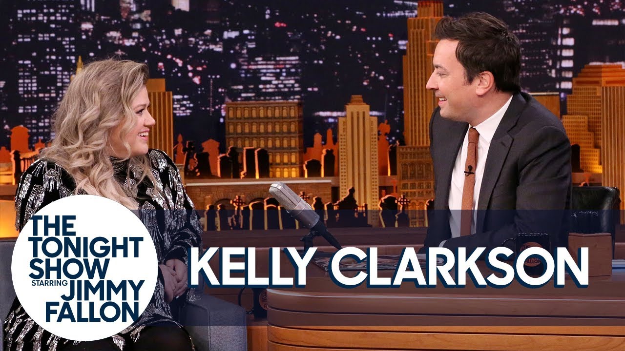 Kelly Clarkson and Jimmy Remember the First Time They Met on The Tonight Show