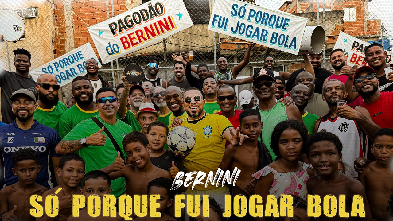 Bernini - S&oacute; porque fui jogar bola (Clipe)