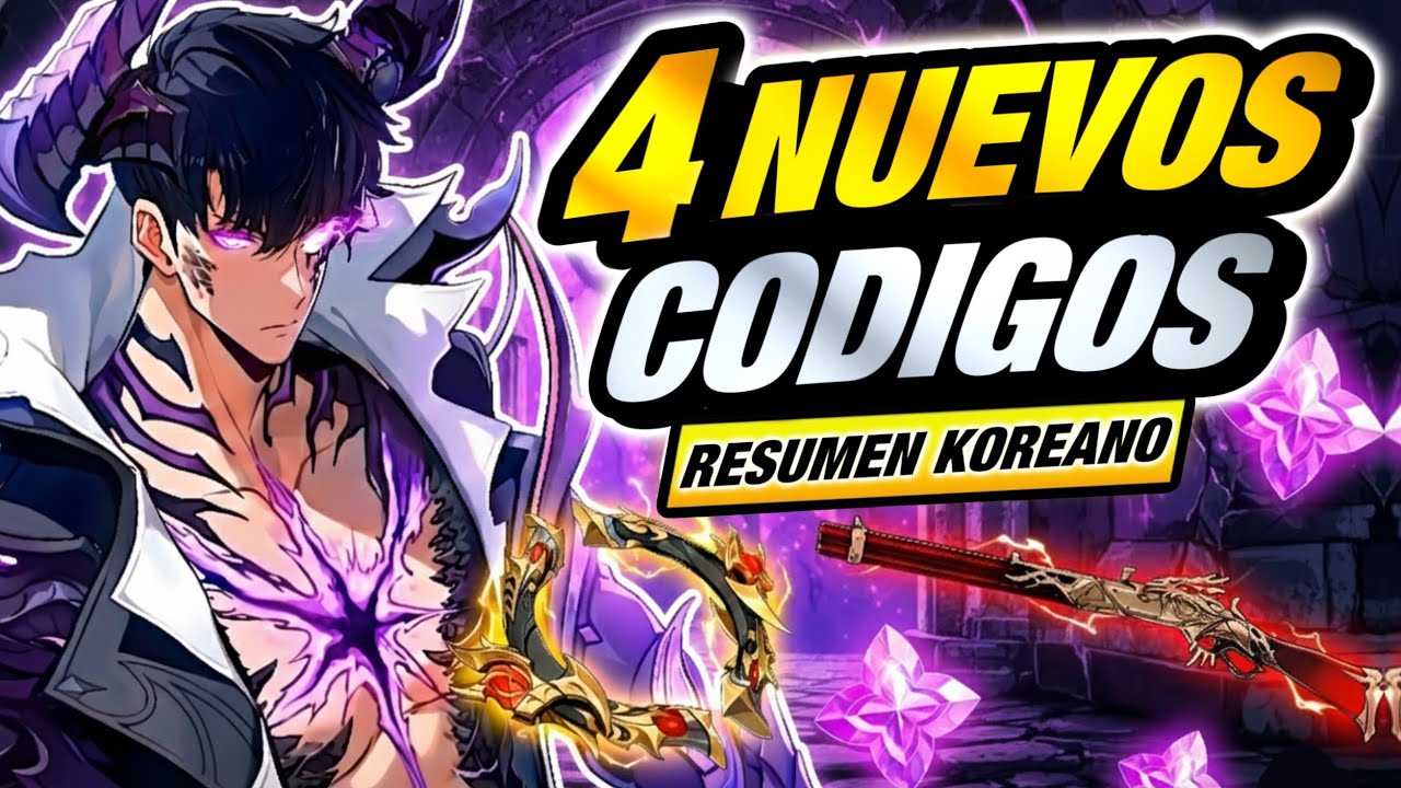 &iexcl;4 NUEVOS CODIGOS! RESUMEN DIRECTO KOREANO /50 TICKETS GRATIS SKINS y ARMAS SSR Solo Leveling: ARISE