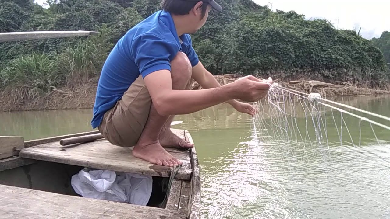 Net fishing - Test thử 3 tay lưới 10 ph&acirc;n cao 3,6m xem hiệu quả như thế n&agrave;o