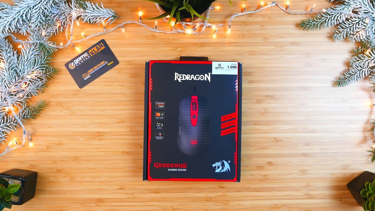 REDRAGON GERBERUS M703 - UNBOXING - 4K
