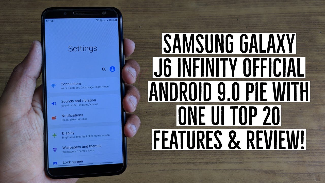 Samsung Galaxy J6 Infinity Official Android 9.0 Pie with One UI Update | Top 20 Features & Review!