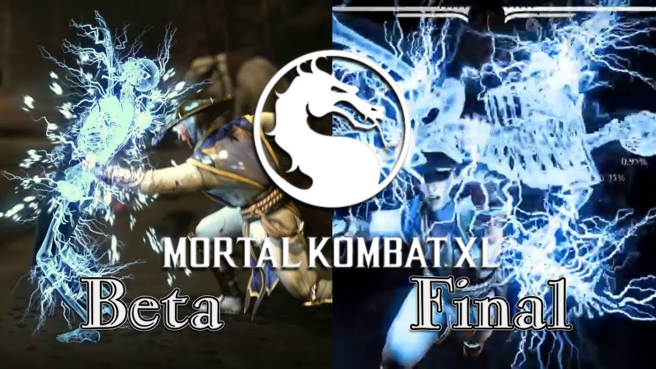 Quick Comparisons: Mortal Kombat X - Beta VS Final