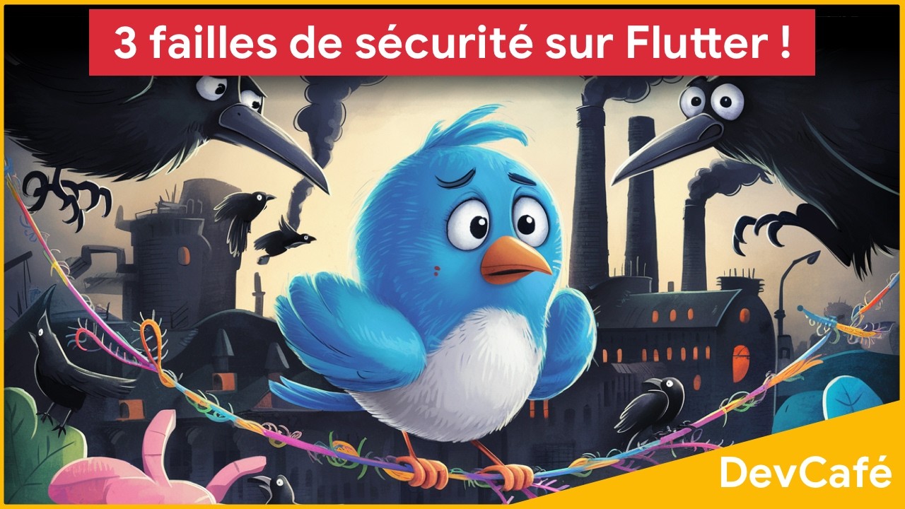 3 failles de sécurité pour Flutter et ses plugins (score CVSS jusqu’à 4,3/10) ⚠️ DevCafé 17/12