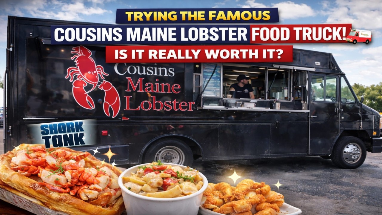 Street Food Vlog 🛻🦞 | Cousins Maine Lobster Truck First Time!