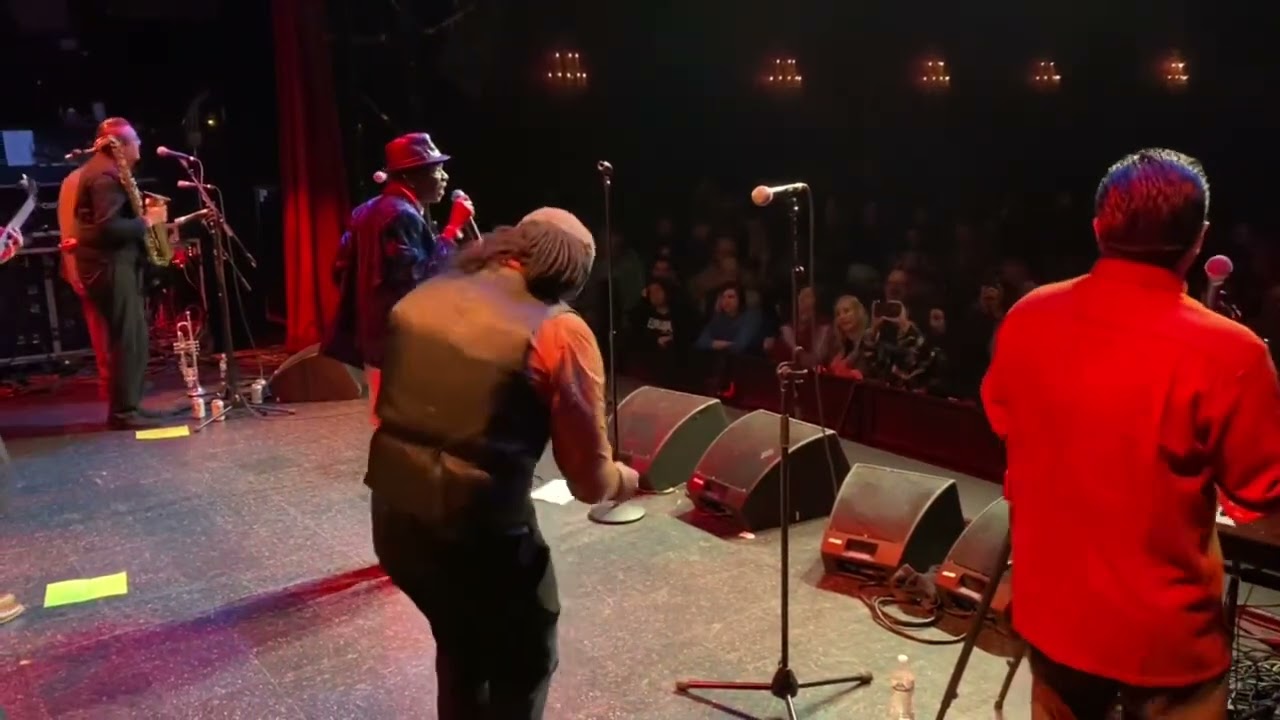 Ska legend Stranger Cole with The Steady 45s & Jackie Mendez. El Rey, Los Angeles. March 18, 2023