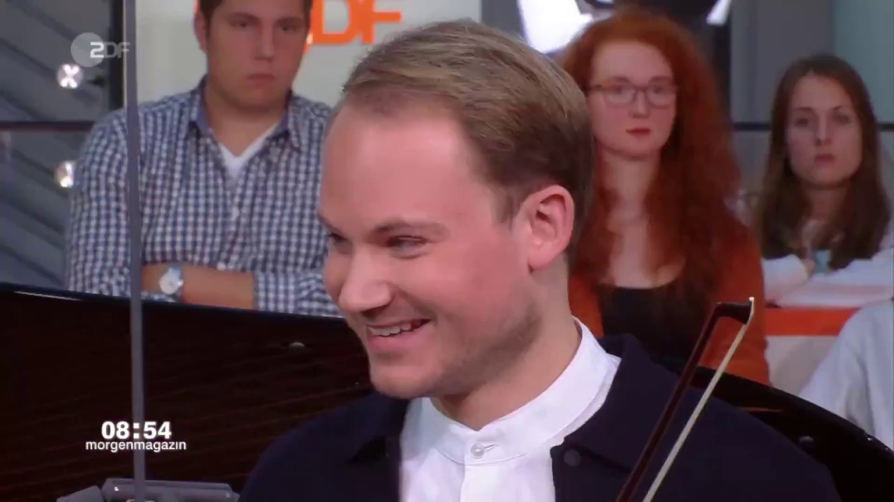 ZDF Morgenmagazin - Niklas Liepe spielt Paganini Jazz von Fazil Say/Andreas N. Tarkmann