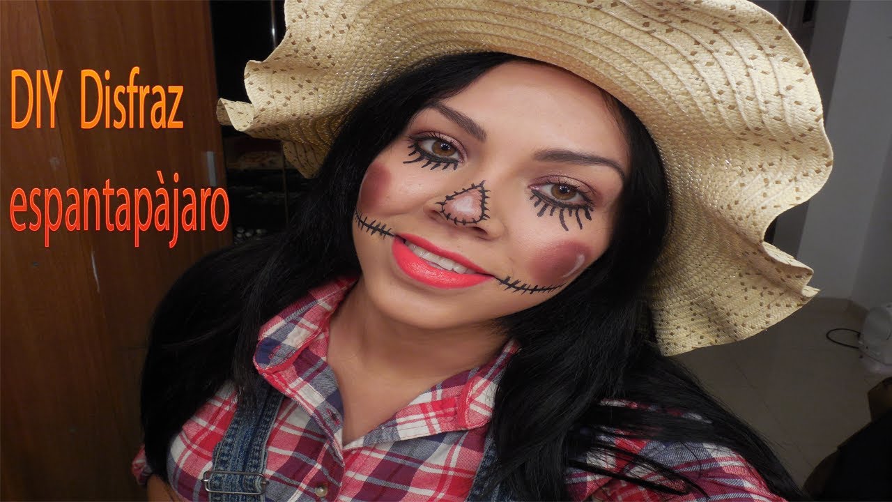 Disfraz casero de  Espantapajaro de Halloween