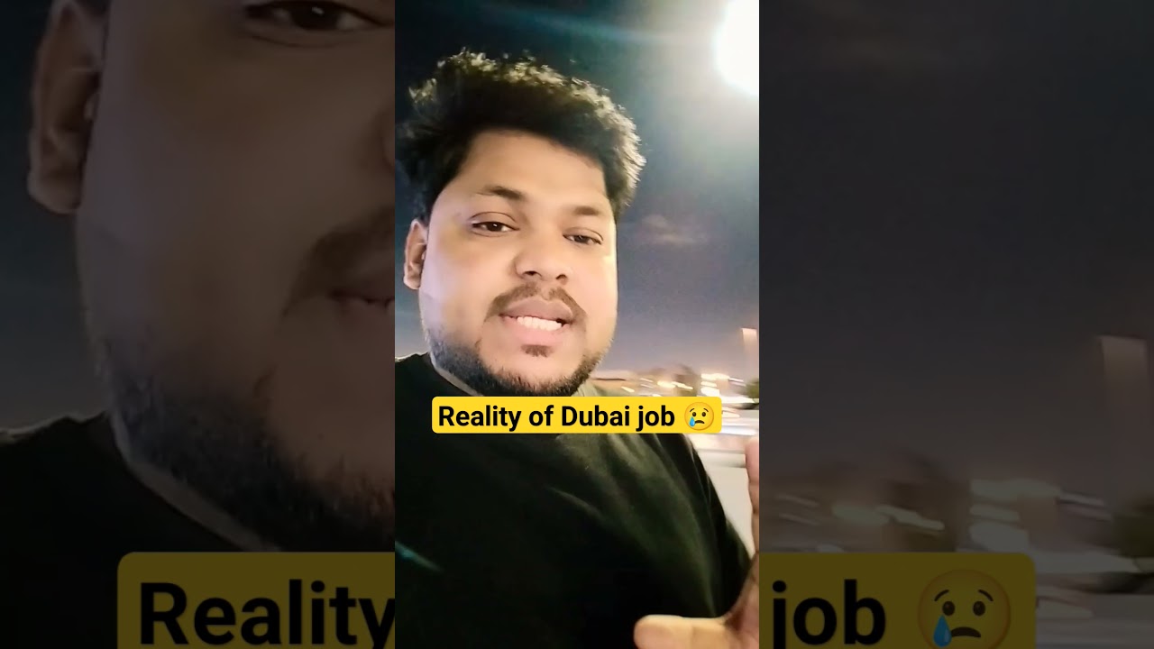 Reality of Dubai job || Dubai jobs #shorts #dubaijobs
