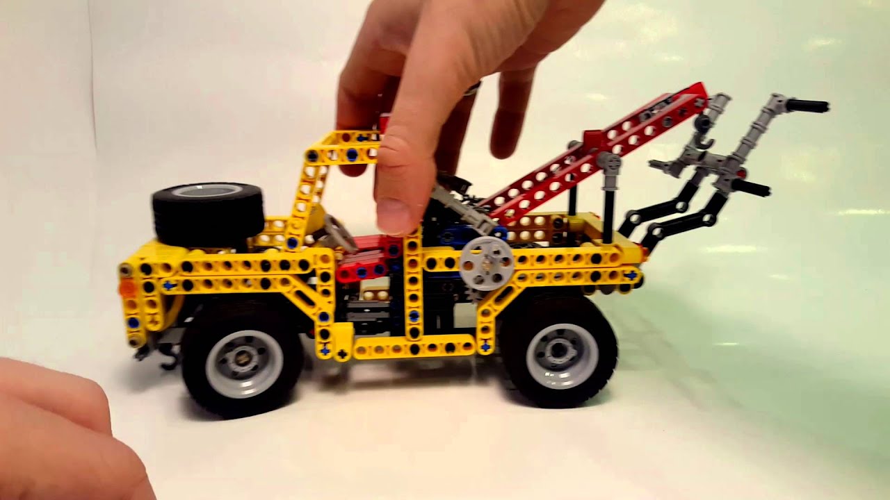 Lego Technic 8846 tow truck contemporary studless version moc 24965689875