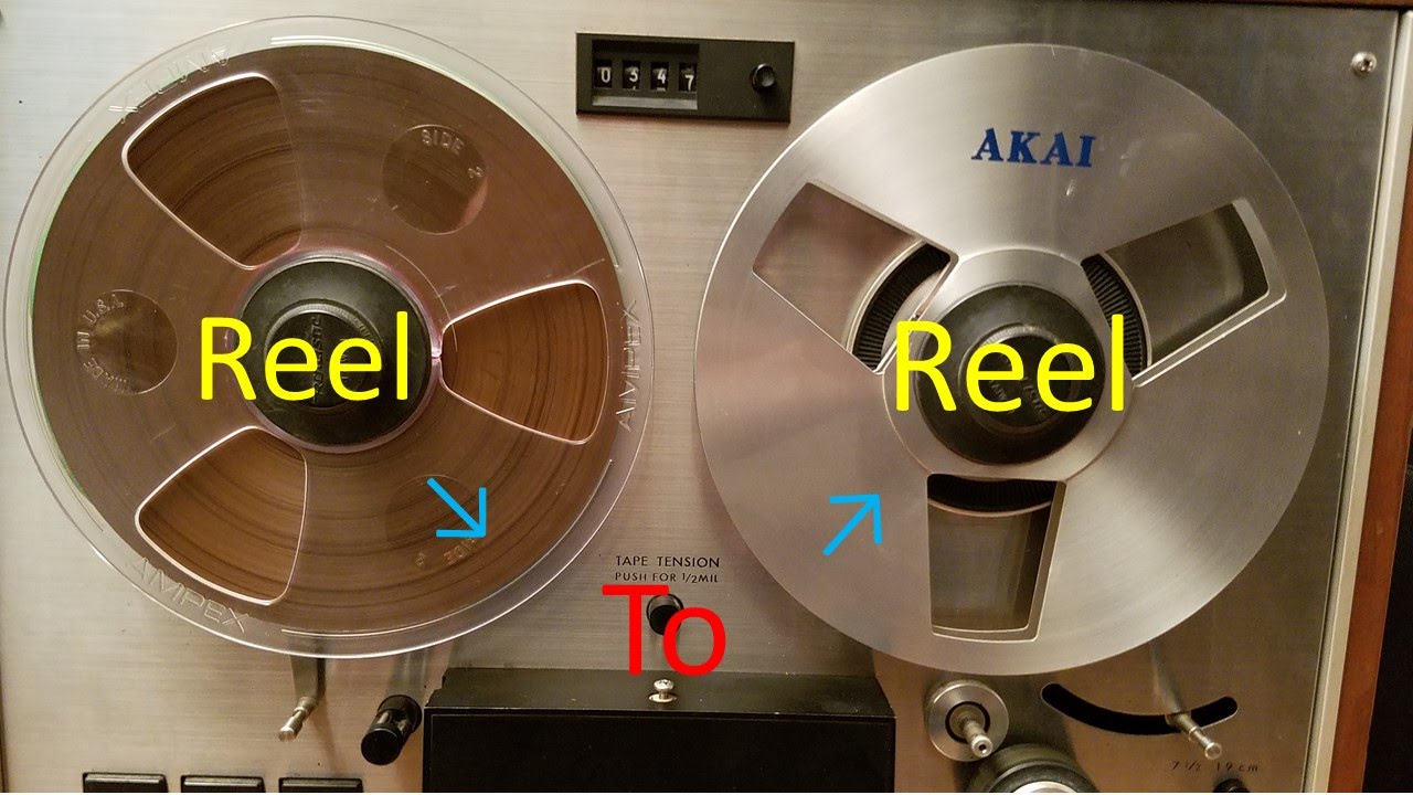 Part 2: How to Thread a Reel to Reel and play tape